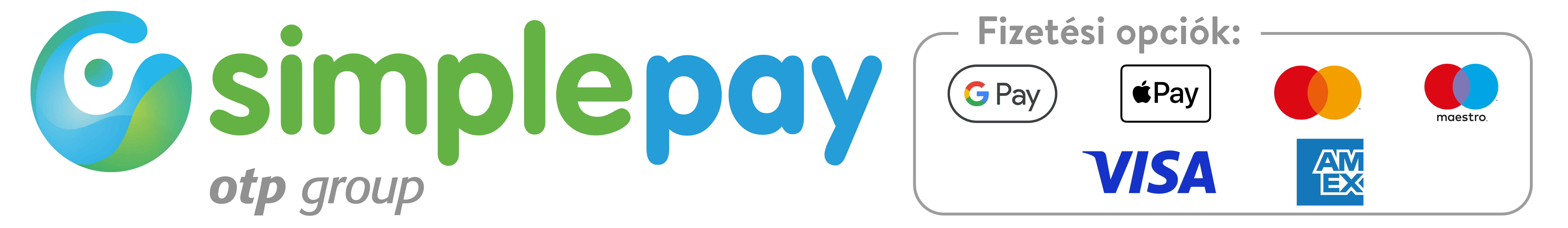 SimplePay bankkártya logók